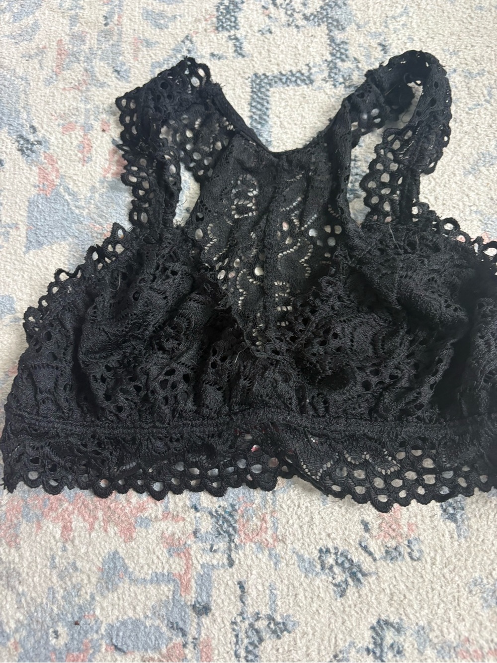 Altar'd State Black Lace Bralette